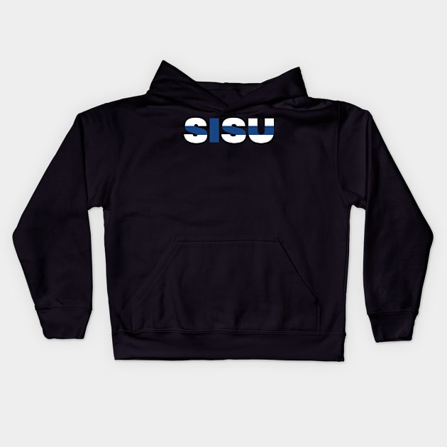 Sisu Kids Hoodie by BramCrye